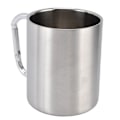 Miniatyrbild 5 av 8: Rostfritt stål mugg 360ml Dubbelvägg Bekväm handtag Blank yta Utsökt Hållbar Rostfritt stål Kaffe muggPrimär färg handtag