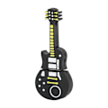 Miniatyrbillede 3 af 8: Flash Disk Bærbar Tegneserie Guitarformet USB Thumb Memory Stick til Information Storage Data Transmission Gave (128GB)