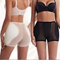 Miniatyrbilde 1 av 4: Mimigo Kvinners Sorte Rumpe Løfter Shapewear Boyshort 4XL