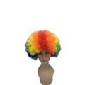 Miniatyrbilde 5 av 5: Flerfarget Clown Parykk for Barn og Voksne Perfekt for Karneval Halloween og Feiringer