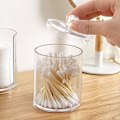 Miniatyrbillede 2 af 5: Akryl bomuldspinde opbevaringsbokssæt - pakke med 3, Organiser og opbevar bomuldspinde