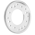 Pikkukuva 5 / 8: 80-hampainen, sylinterimäinen alumiinivaihde, suora hammas, hidastuvuus ylinopeudella 32 mm