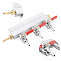 Miniatyrbillede 7 af 8: 3-vejs CO2-gasdistributionsmanifold øldispenser-tøndedispenser