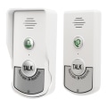 Miniatyrbillede 2 af 7: Trådløse intercom dørklokker 1000m afstand Fremragende Chip White Voice Intercom dørklokker til boliger Hoteller Villaer Fabrikker