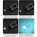 Miniatyrbilde 5 av 5: MPLS Sport Hjelmlys Lading 4 Moduser Grønn Rød IR Laser for Jakt Airsoft Paintball Svart Brun Tan