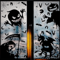 Miniatyrbilde 3 av 4: Halloween Hagekjærlighet Vindu Dekal