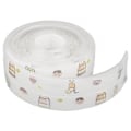 Pikkukuva 7 / 8: 3,8 cm x 3,2 m PVC tyylikäs keittiö kylpyhuoneen rakojen tiivistysnauha vedenpitävä homeenestotiivistysteippi tarra (läpinäkyvä kahvi jälkiruoka)