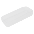 Miniatyrbilde 7 av 8: Manual Razor Travel Case Portable Transparent Pustende barberhåndtak Oppbevaringsbeskyttelsesboks