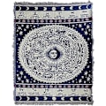 Miniatyrbillede 1 af 5: Vævet Konstellation 12 Horoskop Astrologi Tæpper Boheme Gobelin til Sofa Stol Seng Astrologi Plaider