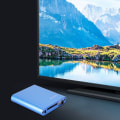 Miniatyrbilde 6 av 8: Mini 1080P HDMI Digital Media Player Harddiskdekoder med fjernkontroll (100-240V) Blå EU