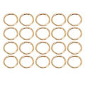 Miniatyrbillede 6 af 8: 20 stk. fjeder O-ringe 1,57 tommer i diameter 0,2 tommer tykke stærke kobber sikre lukning fjeder spænder til pung taske smykker DIY guld farve