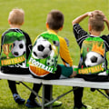 Miniatyrbillede 3 af 5: Ikke-vævede gaveposer Fodbold Slik Pakning Snacks Opbevaringsposer D