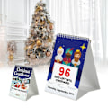 Miniatyrbillede 4 af 8: Julekalender med nedtælling 100 dage 2022 Julekalender med nedtælling Adventkalender Bordkalender Ornament