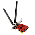 Pikkukuva 2 / 8: PCIe Wifi Card AC68 6dBi Antenni 2.4G 5G Dual Band Fast Stable Transmission Langaton verkkokortti PC-tietokoneelle