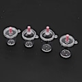 Miniatyrbilde 5 av 5: 10 Stk Mini Simulering Melk Te Kopp Miniatyr Realistisk Kaffekopp Dekor B