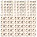 Miniatyrbillede 3 af 8: 3 mm/4 mm smykkefremstilling firkantede perler DIY armbåndsfremstilling spacer perler tilbehør