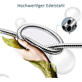 Miniatyrbild 3 av 3: Högkvalitativ Flexibel Duschslang Rostfri Stålslang, Duschslang 1.5M