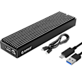 Miniatyrbilde 1 av 5: Kabinett USB3.1 Gen2 Type C 10Gbps SSD Kabinett Ekstern Harddisk
