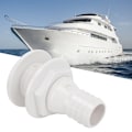 Miniatyrbillede 5 af 8: ABS Plast Holdbar Letvægts Båd Bund Yacht Bilge Dræn Udluftning Tilbehør 1-1/4 Tommer
