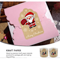 Miniatyrbilde 4 av 5: Juleforseglingsklistremerker Gavemerke: Juleinnpakningsmerker DIY Gaveeske Poseetikett 2 stk)