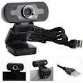 Miniatyrbild 4 av 8: 1080P webbkamera Full HD USB-webbkamera med brusreducerande mikrofon Multifunktionsbas