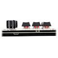 Miniatyrbillede 6 af 8: Rød Switch Macro Keyboard Plug and Play Ergonomisk tilpassede knapper USB Mini-tastatur til stationær pc 9 taster 2 knapper