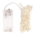 Miniatyrbillede 6 af 8: 4 stk Perler String Lights Hvide Perler DIY Attraktivt dekorativt plast Metal Lavspændings LED String Lights