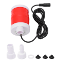 Miniatyrbilde 1 av 8: Nedsenkbar pumpe 6m utløpsløft DC børsteløs motor 12V 20W 700L/t Lavt støy for hjemmet