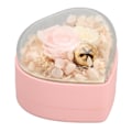 Miniatyrbilde 3 av 8: Rose Flower Box Hjerteformet Langvarig Flip Red Rose Flower Box for Valentinsdag Rosa