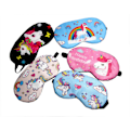 Miniatyrbild 2 av 5: Presentförpackning Unicorn ROSA Mjuk Ögonmask Bomullsögonbindel Rese Relax Sömnmask UK