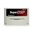 Pikkukuva 1 / 5: Super SNES Japan/Eurooppa 16-bittiselle konsolille, läpinäkyvä harmaa