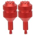 2 st joysticks i aluminium för DJI FPV V2 Protector fjärrkontroll RockerRed