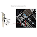 Miniatyrbilde 4 av 5: 24Bit 192Khz Datterkort SPDIF Optisk og RCA Ut Plate Kabel Brakett Digital Lydutgang kompatibel med
