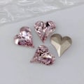 Miniatyrbillede 1 af 5: 10 stk. Pink Hjerte Neglekunst Rhinestones Krystal Dekorationer Smykker Manicure Tilbehør Neglekunst Dekorationer pinkslarge