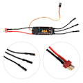 Miniatyrbild 6 av 8: 40A Hastighetsregulator Borstlös ESC RC Drone Helikopter FPV Delar TillbehörSvart