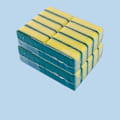 Pikkukuva 1 / 5: Monipakkaus 20 kpl monikäyttöisiä hankaussieniä intensiiviseen käyttöön. Mitat 11 x 7 x 3 cm (4,3' x 2,8' x 1,2')