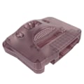Miniatyrbilde 4 av 8: Gjennomsiktig erstatningsskal for N64 - Retro videospillkonsollbeskyttelse - Rosa lilla