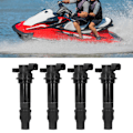 Pikkukuva 4 / 6: 4 kpl auton sytytyspuola 6B6-82310-00-00 6D3-82310-01-00 6D3-82310-00-00 Sopii Yamaha VX110 2005-2015 kaikkiin ajoneuvoihin