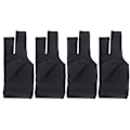 Pikkukuva 1 / 6: 4kpl Unisex Snooker Billiard Cue Glove Pool Vasen Oikea Käsi Avaa Kolme Sormi Käsineet