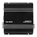 Miniatyrbillede 8 af 8: 3800W 2-kanals lydforstærker 12V sort aluminiumslegering auto bil Hifi stereo forstærker