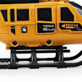 Miniatyrbild 7 av 8: Helikopterleksak Hög simulering Helikopterleksaksmodell och figurset för pojkar flickor