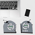 Miniatyrbillede 4 af 5: Laptop GPU CPU Køleventilator Tynd 11mm Til Omen 17-cb 17-cb0030nr Cb0070nr
