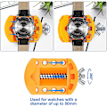 Miniatyrbild 5 av 5: Verktygssats för Batteribyte av Klocka, Klocknyckel för att Öppna Klocklock, Endast för En Typ av Klocka