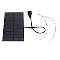 Pikkukuva 1 / 8: 1,5 W 5 V monokiteinen piisiru DIY aurinkopaneelit USB-liitännällä Joustava miniaurinkopaneeli