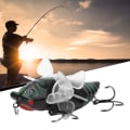 Miniatyrbild 7 av 8: Hard Fish Lure Bionic Cicada Shape fiskebete med roterande snurrar Propeller Diskantkrok 7,5 cmY238-7
