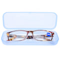 Pikkukuva 7 / 8: Sininen valoa estävät lukulasit Unisex Yksinkertainen Retro Kannettava Presbyopia Lasit(+150 )