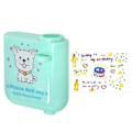 Miniatyrbilde 1 av 2: Happy Birthday Projector Mini Bursdagsprojeksjonslampe Bærbar Kids Projection Light for HouseholdSquare 1 Grønn