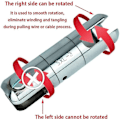 Miniatyrbilde 2 av 5: Kabeltrekksvirvel Wire Breakaway Swivel 5 Ton - 1 stk