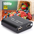 Miniatyrbild 7 av 8: HDMI-inspelningskort med loop out USB 2.0 Collector Streaming Realtime Live Video Recording (svart)