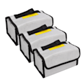 Miniatyrbillede 5 af 8: 3 stk. LiPo-batteri sikkerhedspose flammehæmmende høj temperaturbestandighed lithium batteripose